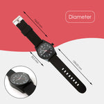 Load image into Gallery viewer, URHEALTH Nurse Watch | Unisex Watch for Medical Professionals | Easy to Read Dial | with Second Hand | Silicone Bands

